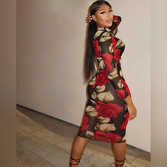 The seductive Rose dress - Picture 6 of 7